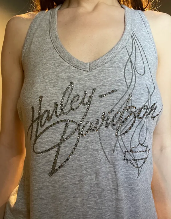 lace up tank top - Image 3