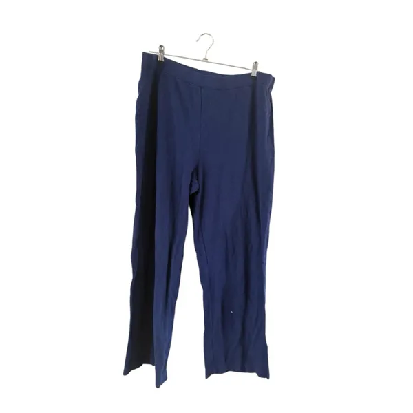 Women's Appleseed's Navy Wide Leg Pants L - Image 9