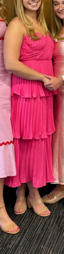 Lulus Hot Pink Dress - Image 5