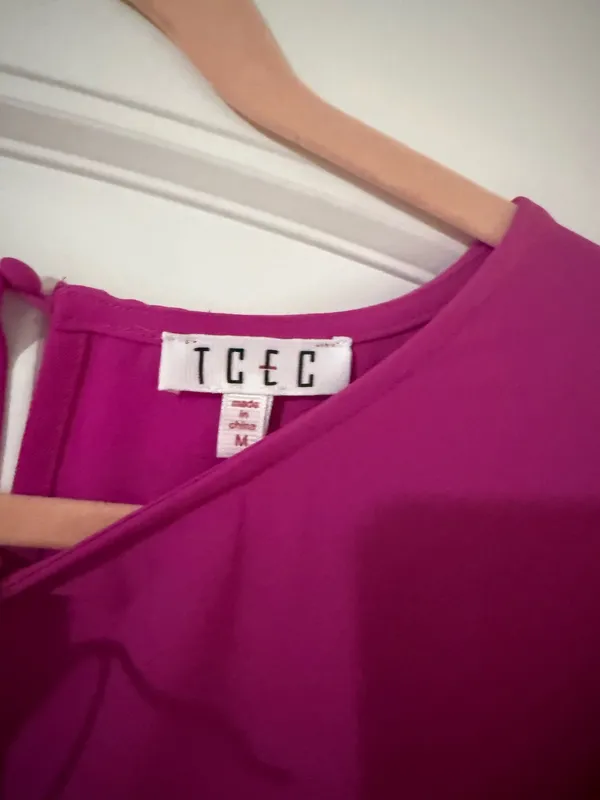 Pink Mini Dress Purple Size M - Image 3