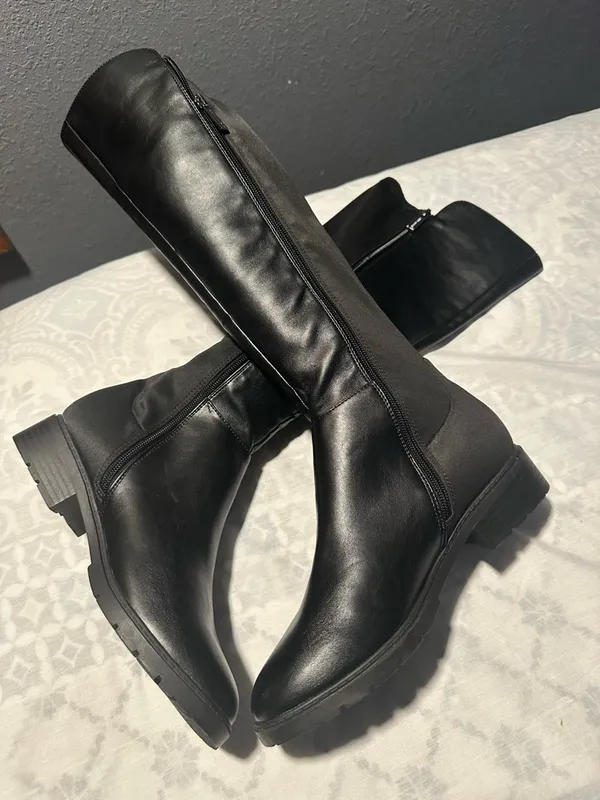 Anne Klein Black under the knee women Boots - Image 2
