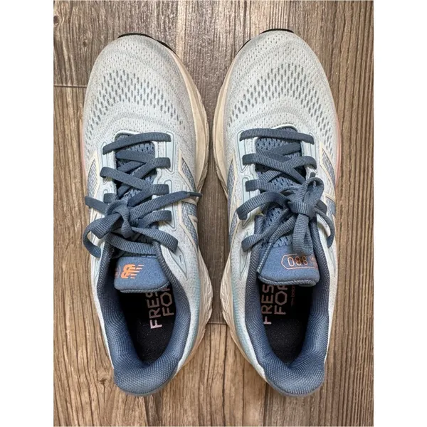 New Balance Fresh Foam X 880v14 Running Shoes Blue White Orange Women 8 Men 6.5 - Image 3