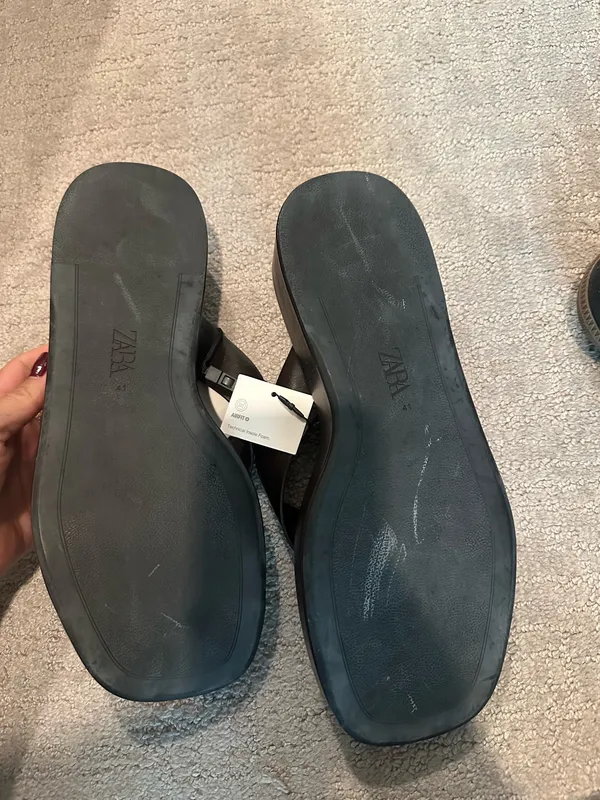 ZARA Platform Sandals Chunky - Image 4