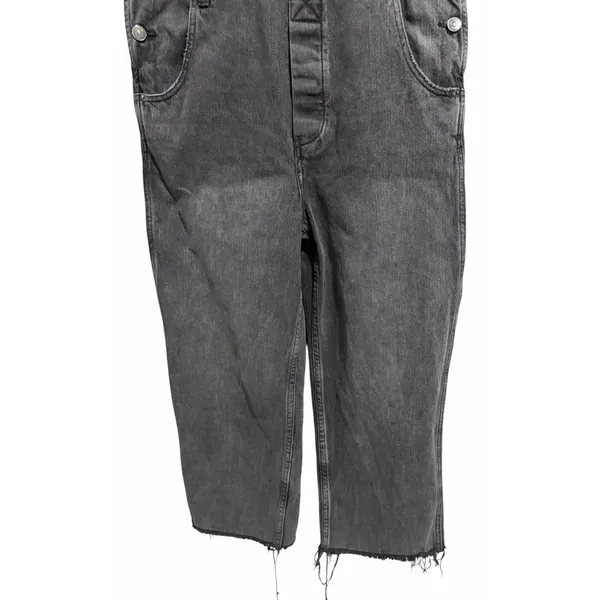 We The Free x Free People Baggy Boyfriend‎ Denim Overalls Women's Size 27 - Image 5