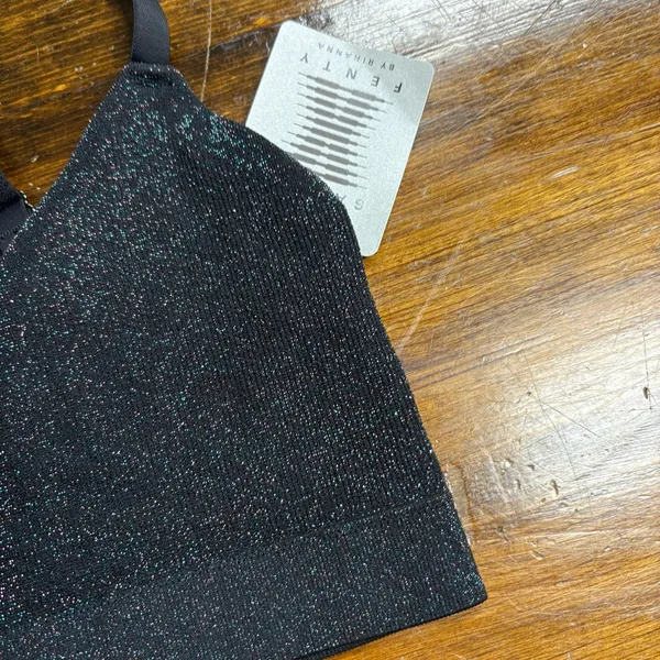 Savage X Fenty Black Bawdy Double Knit Bralette Size‎ 1X - Image 5
