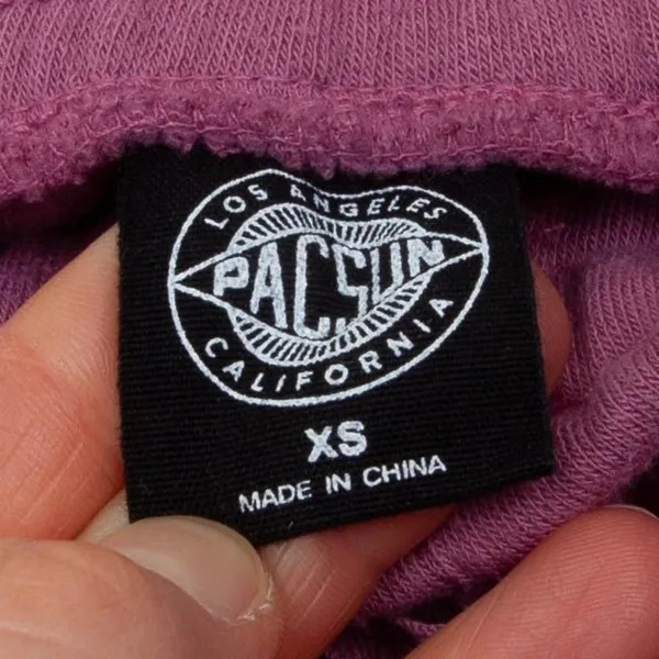 Pacsun Womens Logo Pullon Sweat‎ Shorts Size XS Drawstring Loungewear Casual - Image 4