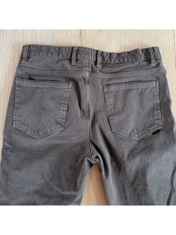 Zara Olive Brown Pants Size 32 - Image 5