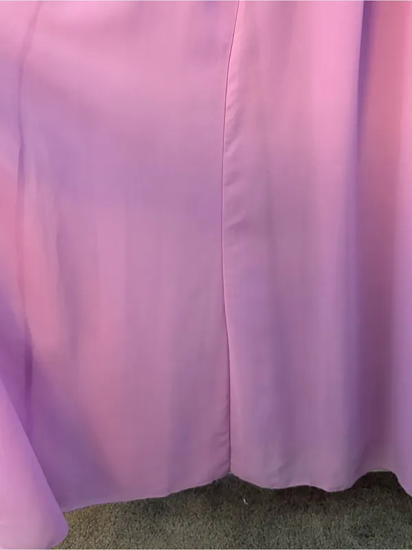 Pinkblush Ricarica lavender maternity long sleeve maxi dress medium NEW - Image 7