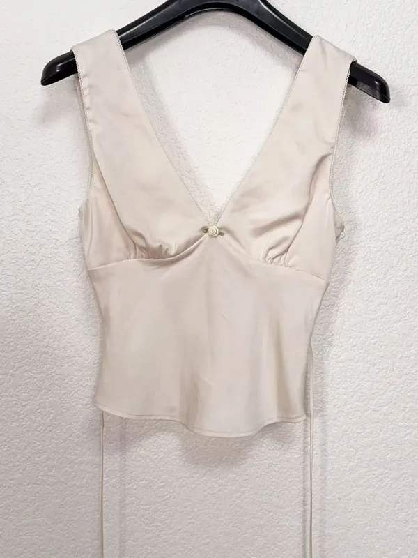 NIA Celia Satin Sleeve Blouse Top Summer Essentials - Image 10