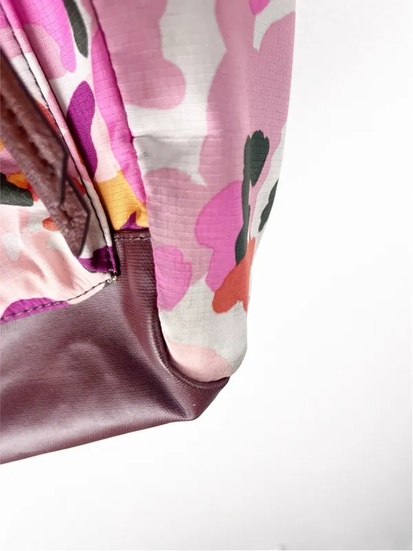 FOSSIL Jenna Floral Double Shoulder Straps Canvas Tote Bag - Image 4