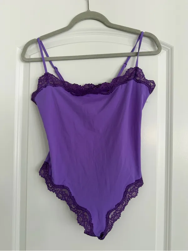 Skims Fits Everybody Corded Lace Cami Bodysuit - Image 2