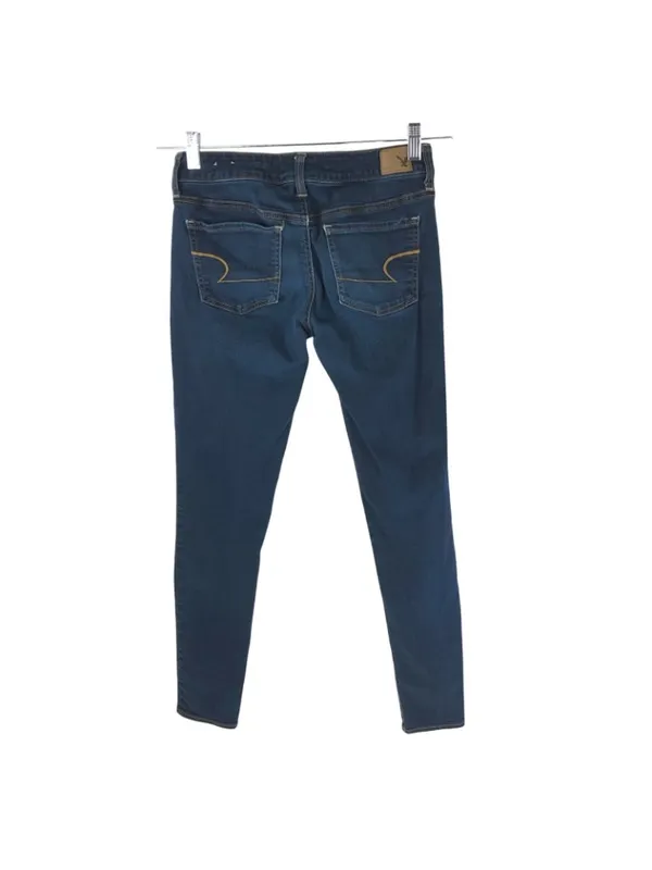 American Eagle Womens Jeans Jegging Super Stretch Dark Wash Size 4 - Image 2