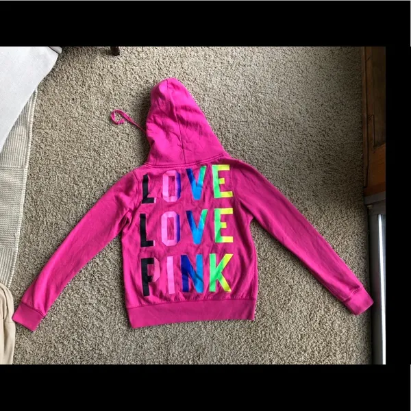 PINK - Victoria's Secret vintage sweater Sz L - Image 2
