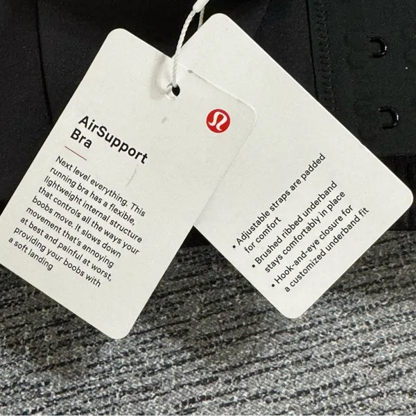 Lululemon Air Support Black Bra - Image 13