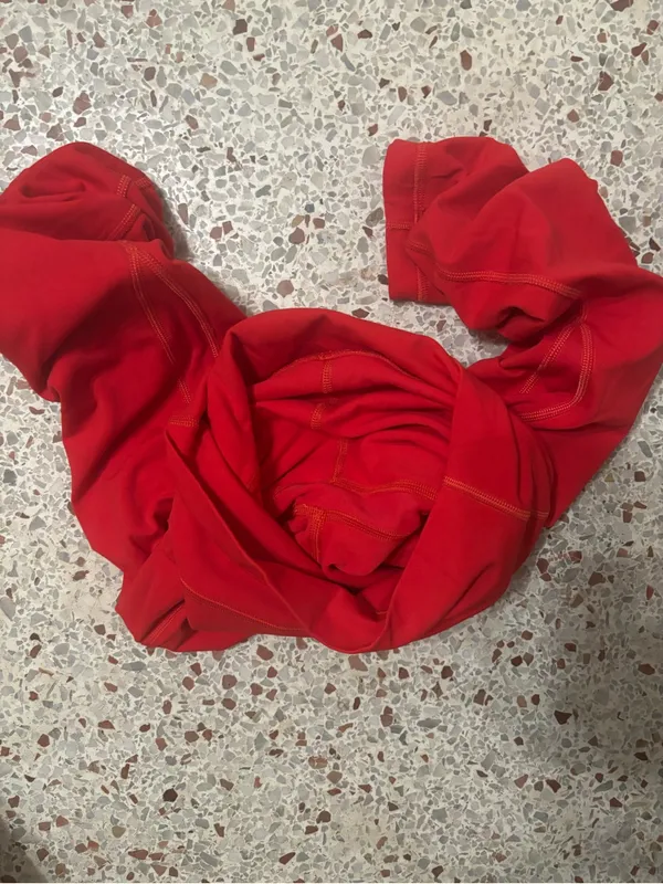 Lululemon align high rise pant size 5 carnation red - Image 8