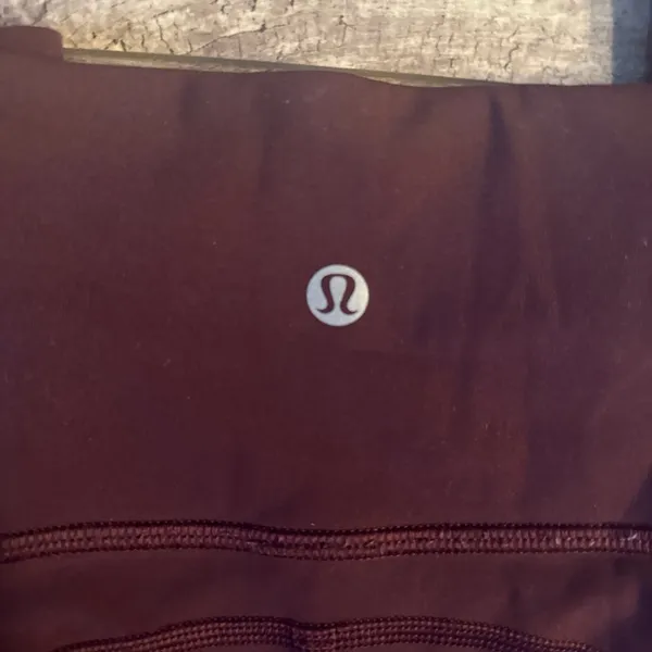 lululemon athletica Burgundy Leggings - Image 4