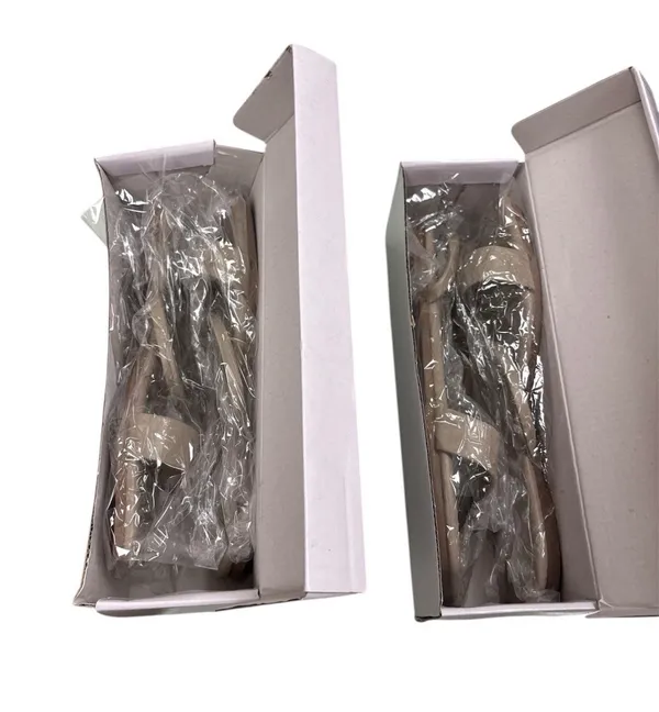 Nude Sandals Sz 8.5(39) Square toe NIB Tan - Image 5