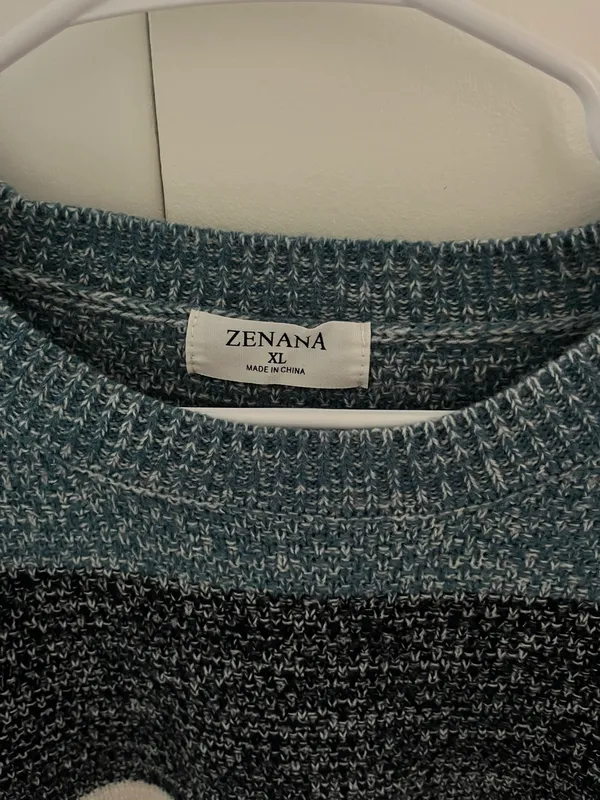 Oversized Knit Sweater Size XL - Image 2