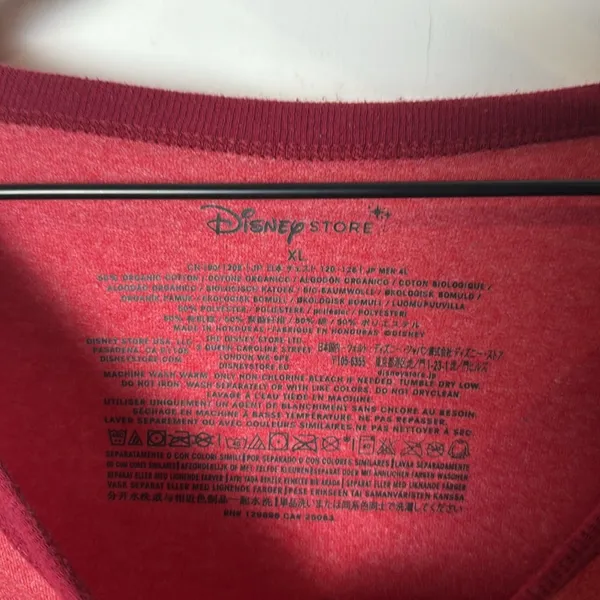 Disney Store Red Mickey NYC Graphic Tee size XL - Image 3