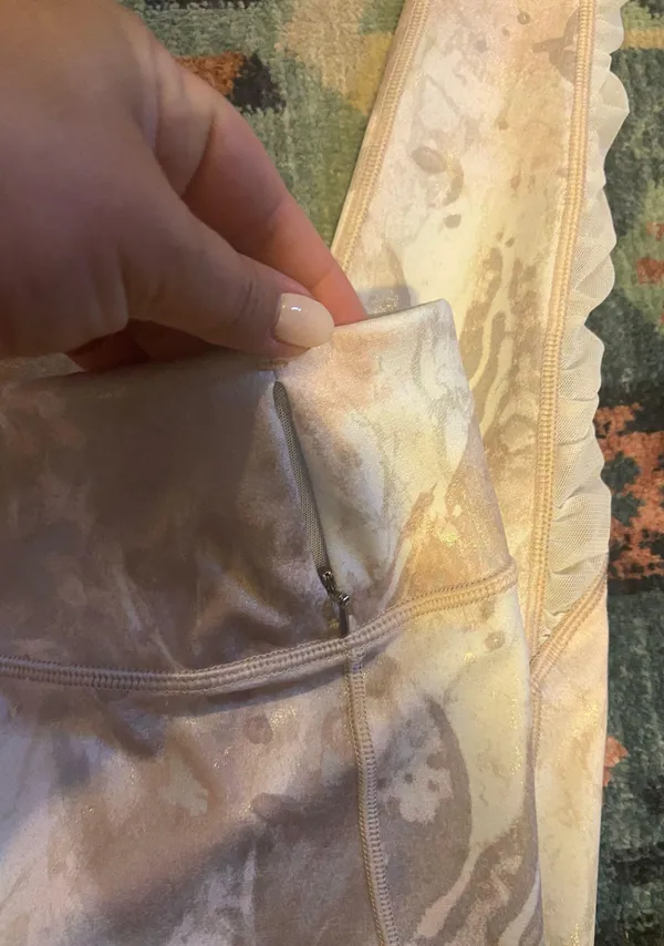 Calia by Carrie Rose Gold Leggings - Image 7