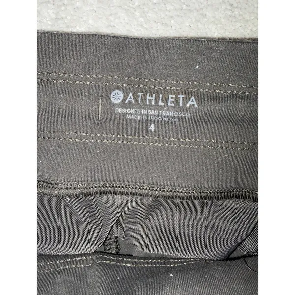 athleta Trekkie Mid Rise Legacy Jogger 4 Gray Ripstop - Image 4