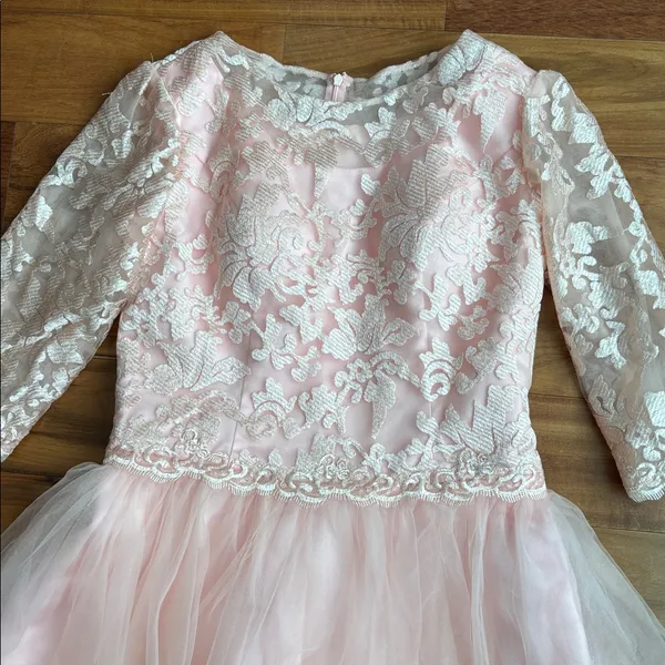 Pink tulle formal Size 14 - Image 2