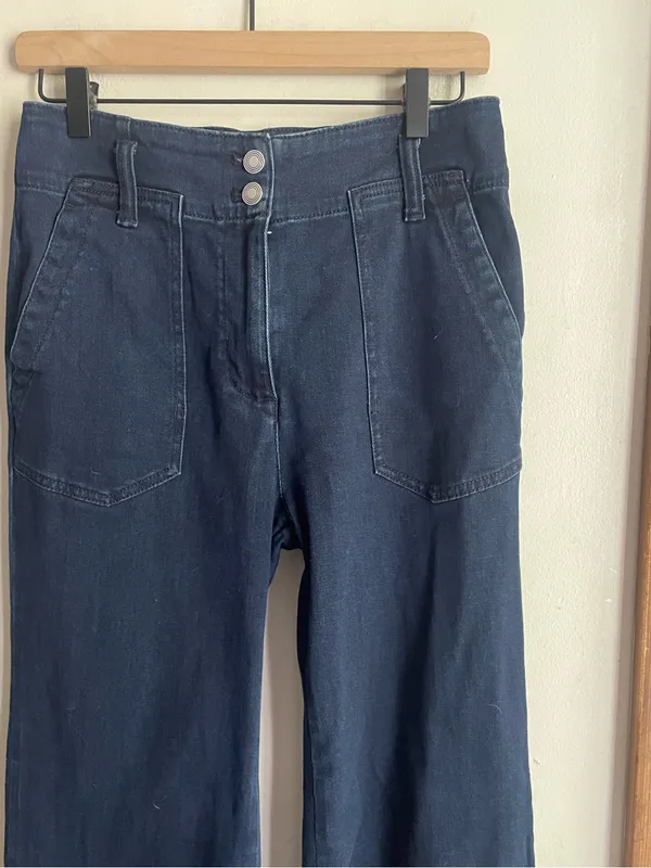 Anthropologie MAEVE The Naomi High-Rise Wide-Leg Jeans - Image 6