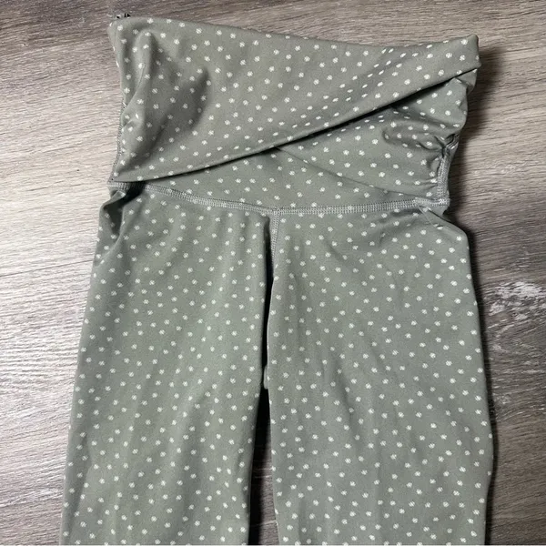 Nike Yoga Dri-Fit High Rise 7/8 Leggings Polka Dot - Image 2