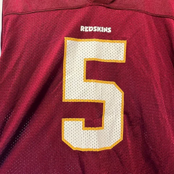 Washington Redskins #5 McNabb Reebok Jersey Women Large. Football - Image 5