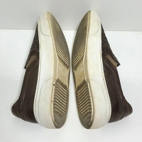 M. Gemi Cerchio Leather Slip On Shoes in Brown Size 6‎ - Image 5
