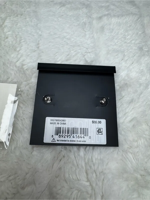 NWT SOLD OUT Coach Pave Rexy Stud Earrings - Image 5