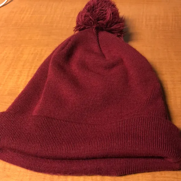 Virginia Tech Hokies Beanie Hat Red - Image 4