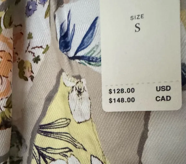 Anthropologie Maeve The Brooklin Printed Wide-Leg Pull-On Pants,Size S - Image 11