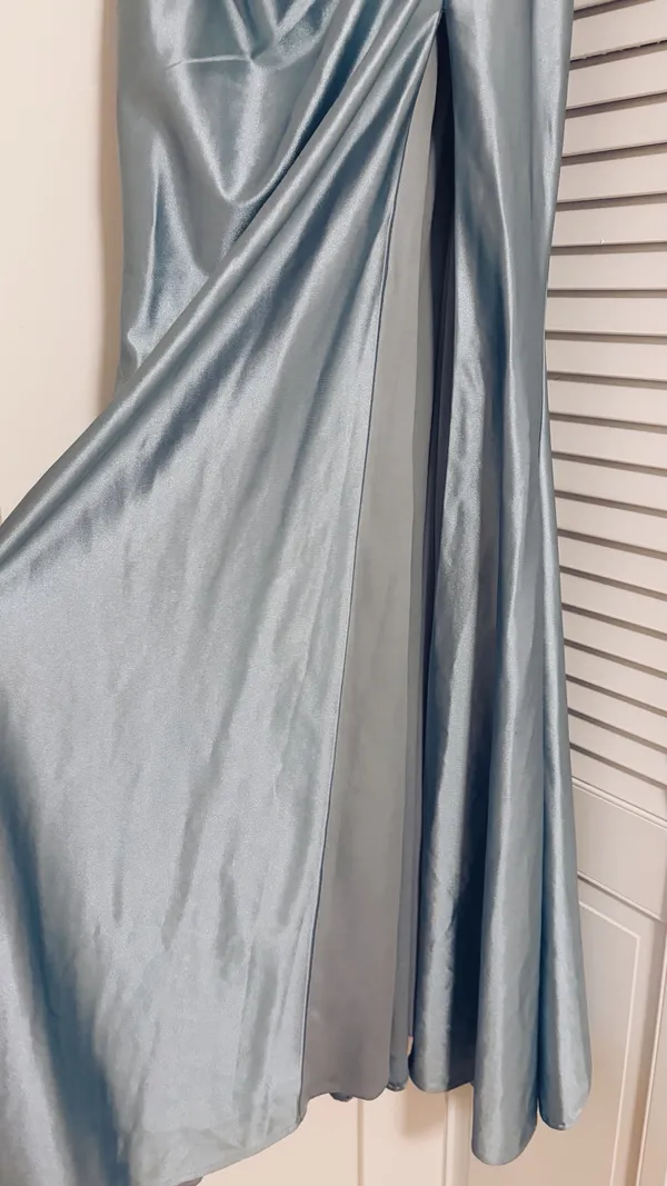 Stacees Blue Dress Size 0 - Image 3