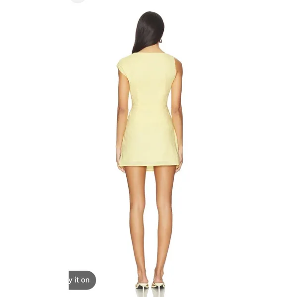 SNDYS Saskia Mini Dress in Pollen Sz S NWT $89 - Image 2