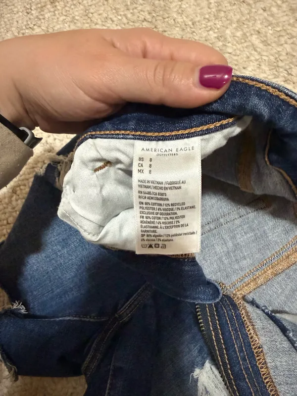 American Eagle Jean shorts - Image 3