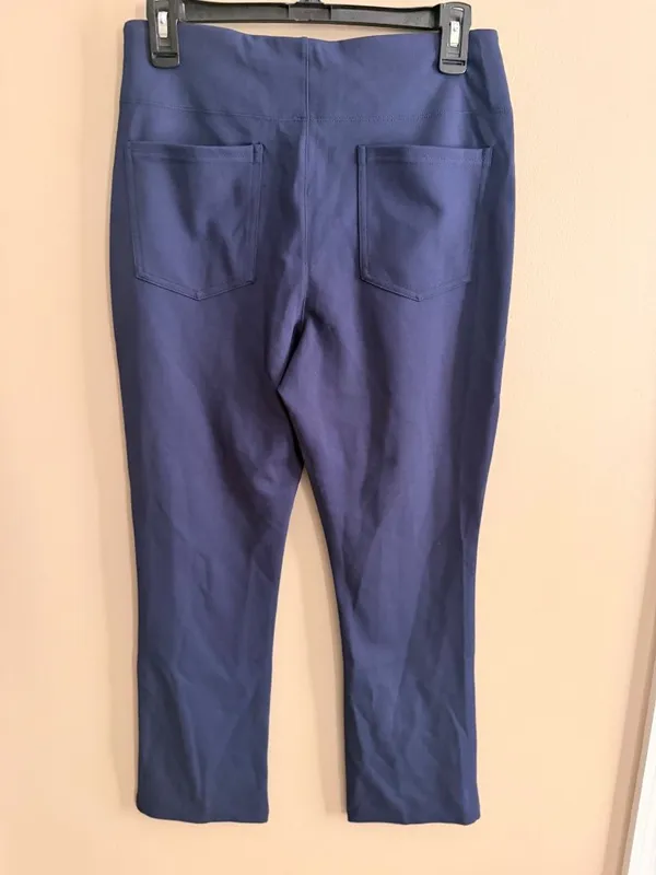 Halara M tapered Mid Rise Pocket Work Pants In Dress Blues - Image 5