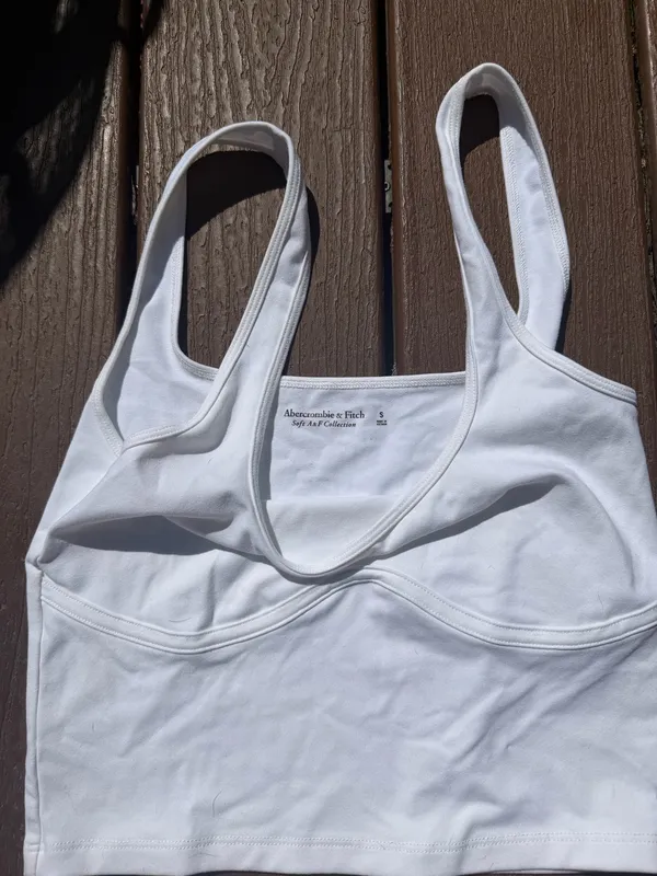 Abercrombie Tank Top White - Image 2