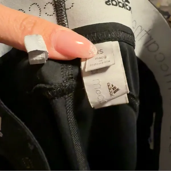 Stella McCartney by ADIDAS Black STU Panelled Zipper Ankle Legging- Size XS - Image 11