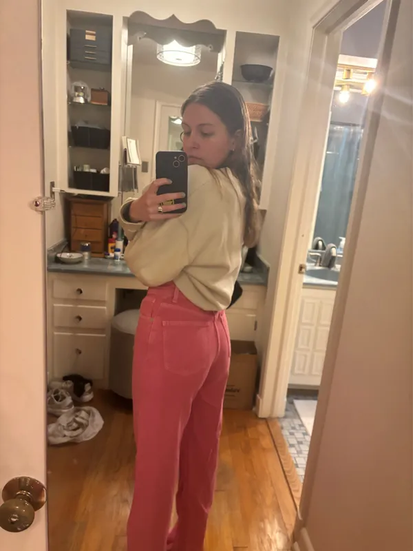 ZARA Pink Jeans - Image 2
