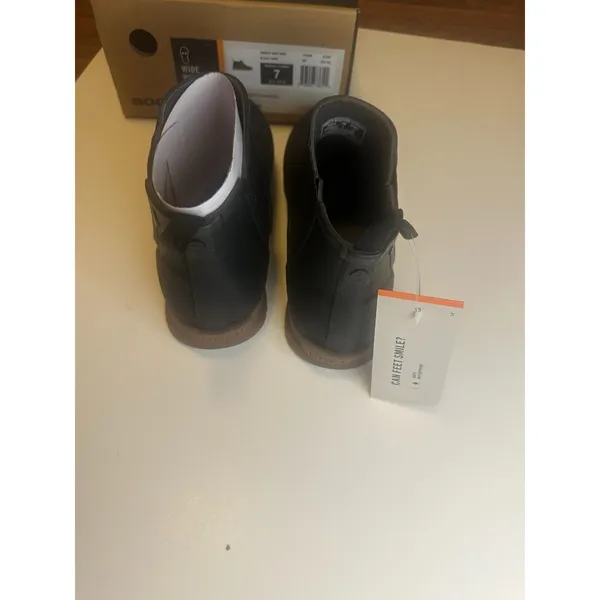 New BOGS Women's "Sweet Pea Boot" Black Rubber Boots Size 7 Wide - Image 5