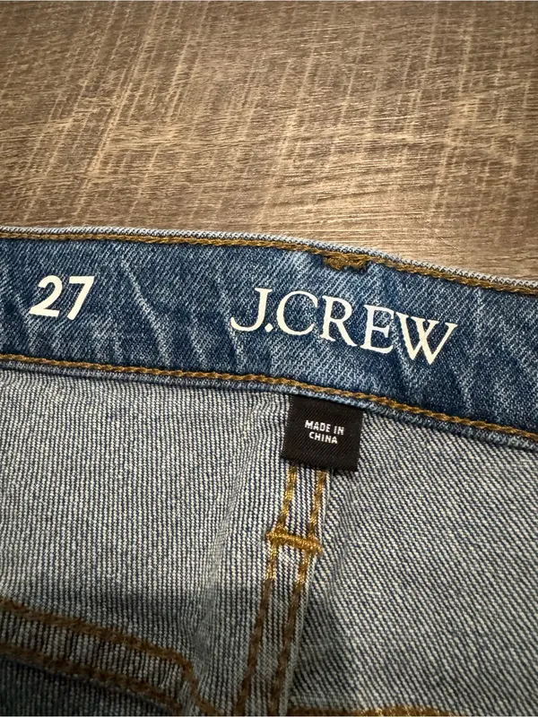 J. Crew 9” Demi Boot Crop Jeans - Image 4