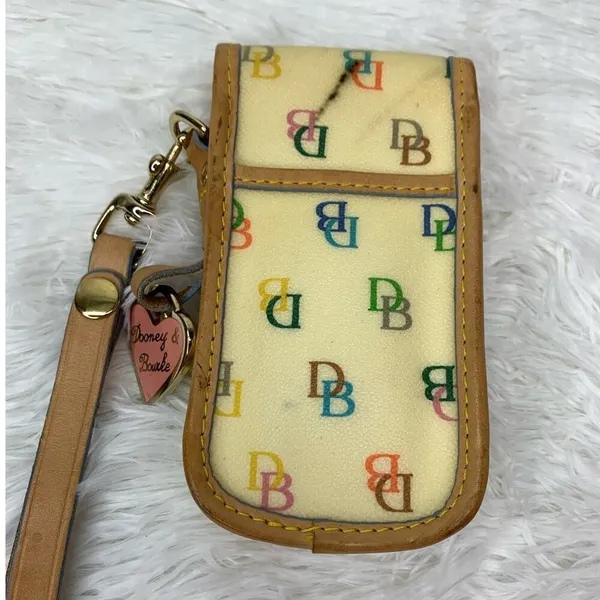 Vintage DOONEY & BOURKE y2k Rainbow Wristlet - Image 2