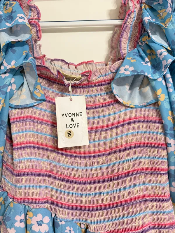 Yvonne & Love Floral Mini Dress - Image 5