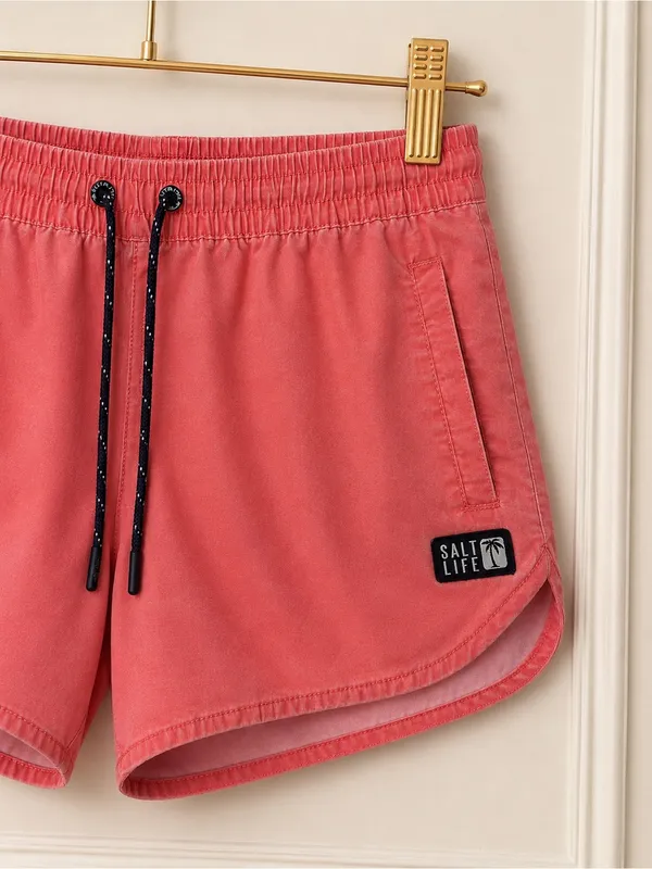 Salt Life Women’s S Coral Pull-On Beach Board Shorts Swim Coastal - Image 3