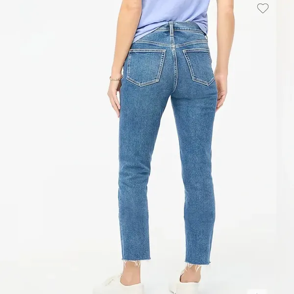 J.Crew Tall Essential Straight Leg All Day Stretch Jeans Size T24 - Image 2