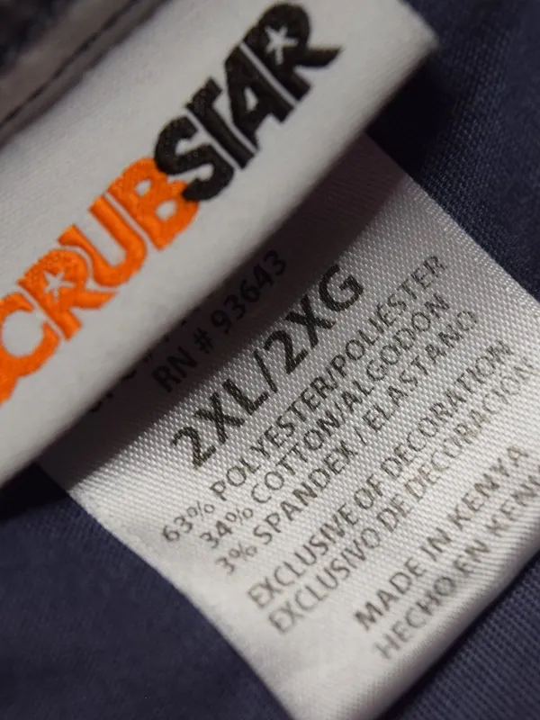 ScrubStar Scrub Pants, Medium Gray, Size 2XL - Image 8
