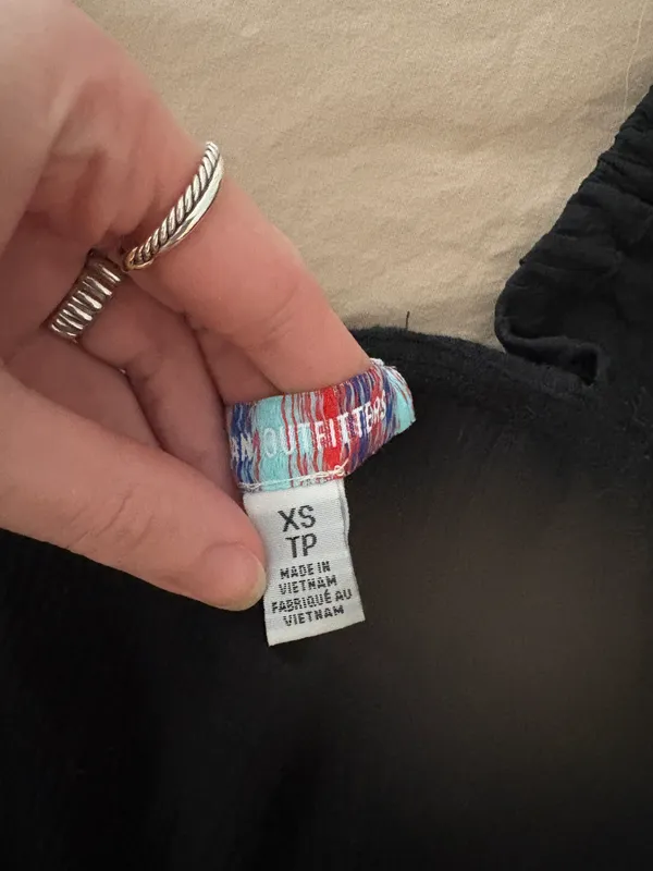 Urban Outfitters Black Long Sleeve Top - Image 3
