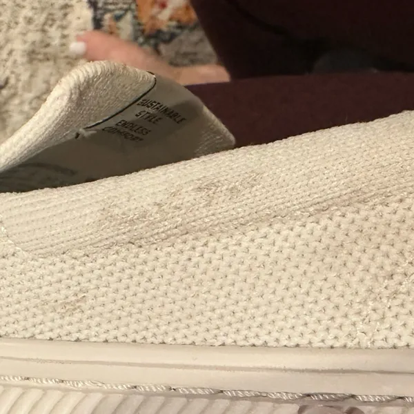 Cariuma IBI Knit White Neutral Slip-On Casual Summer Comfy Sneakers 7.5 - Image 9