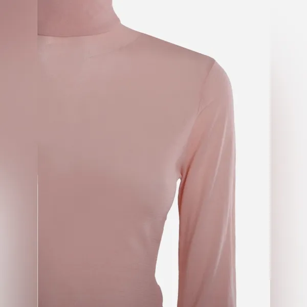 Revolve For Love And Lemons Pink Sadie Turtleneck Top Size XXS - Image 7